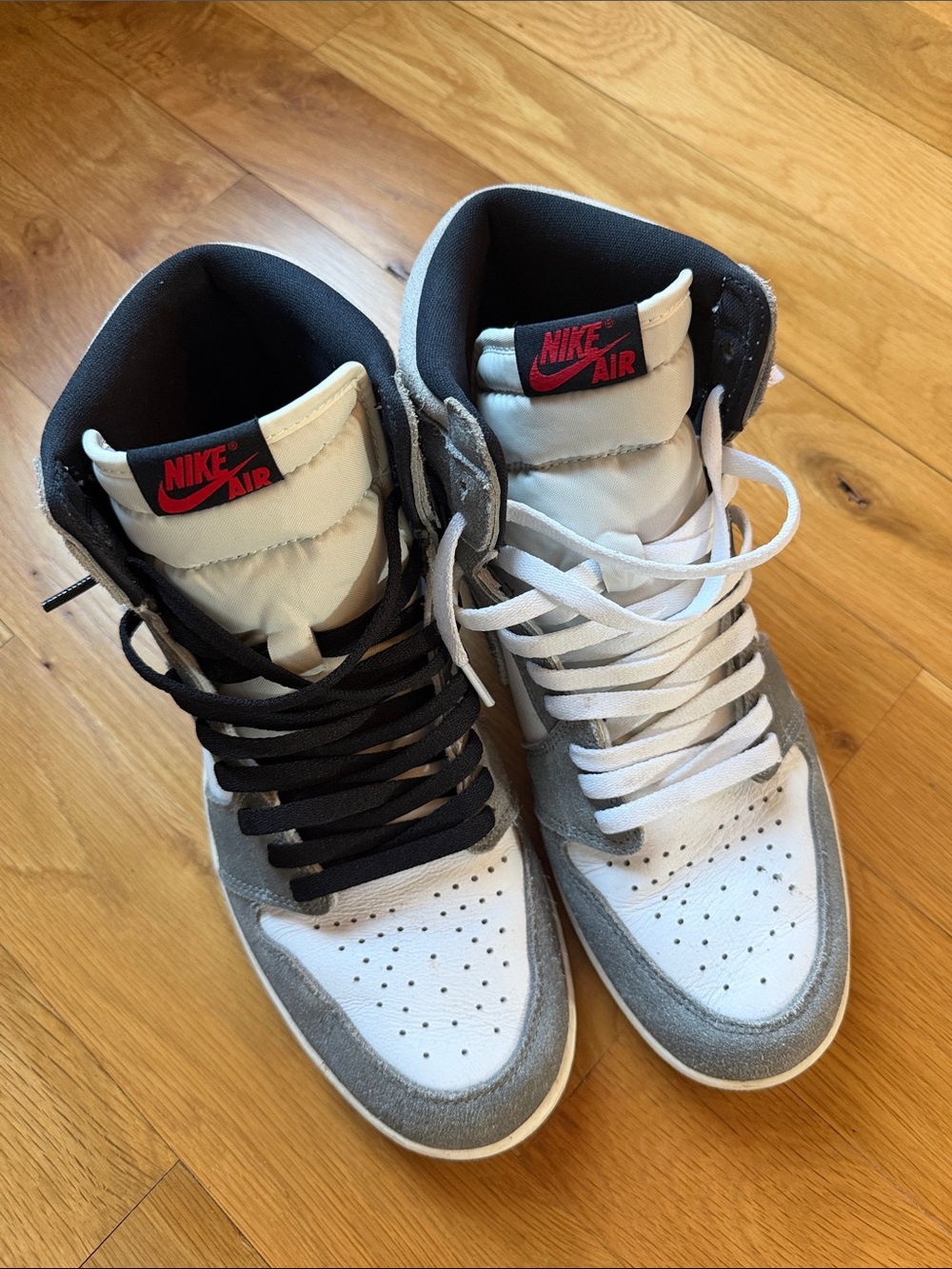 Nike Air Jordan 1 Retro OG “Washed” White, Gray, Black | Men’s US 11